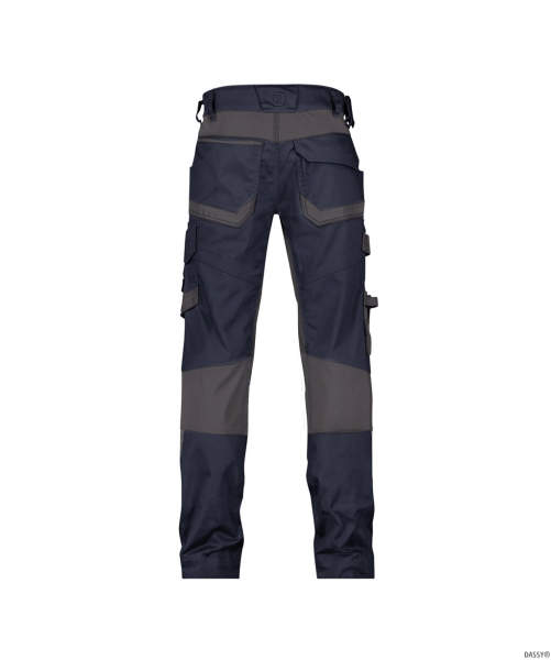 DASSY-Stretch-Arbeitshose mit Kniepolstertaschen DYNAX NEXT, 245 g/m², nachtblau/anthrazitgrau