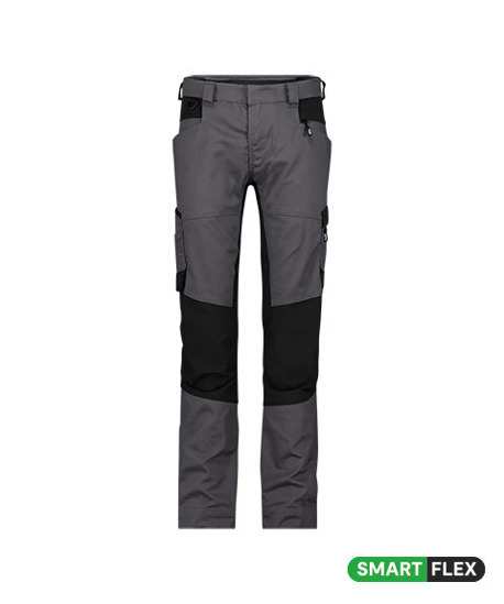 DASSY-Damen-Stretch-Arbeitshose HELIX NEXT, anthrazitgrau/schwarz