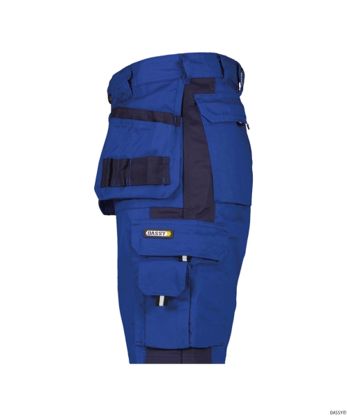 DASSY-Shorts MONZA, , kornblau/dunkelblau