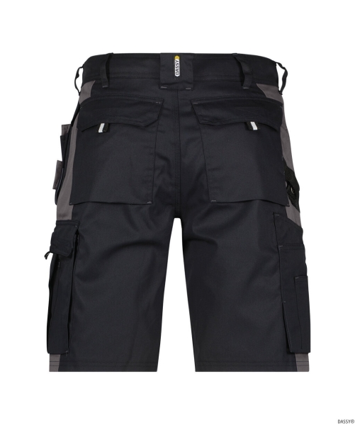 DASSY-Shorts MONZA, , schwarz/grau