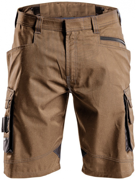 DASSY-Shorts COSMIC, braun/grau
