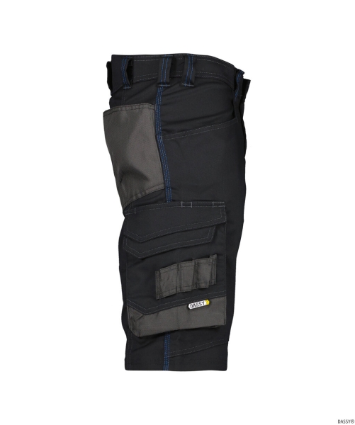 DASSY-Shorts COSMIC, schwarz/grau