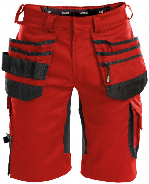 DASSY-Shorts TRIX, rot/schwarz