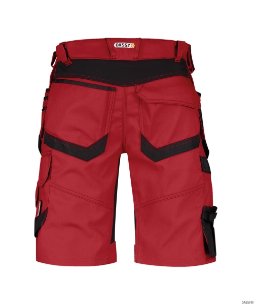 DASSY-Shorts TRIX, rot/schwarz
