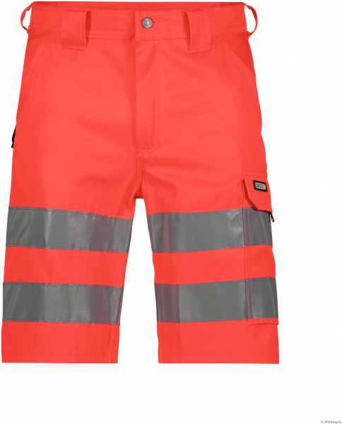 DASSY-Warnschutz-Shorts IDAHO, neonrot