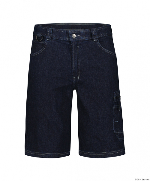 DASSY® Tokyo Jeans-Arbeitsshorts mit Stretch, dunkel jeansblau