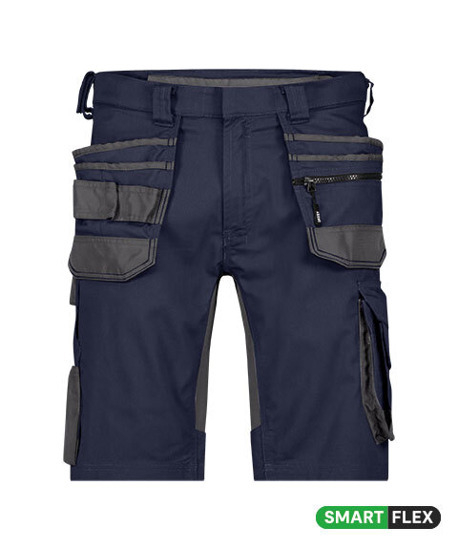 DASSY-Arbeitsshorts Stretch mit Holstertaschen TRIX NEXT, schwarz