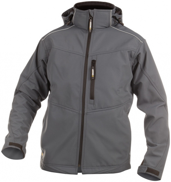 DASSY-Workwear, Softshell-Jacke TAVIRA , grau