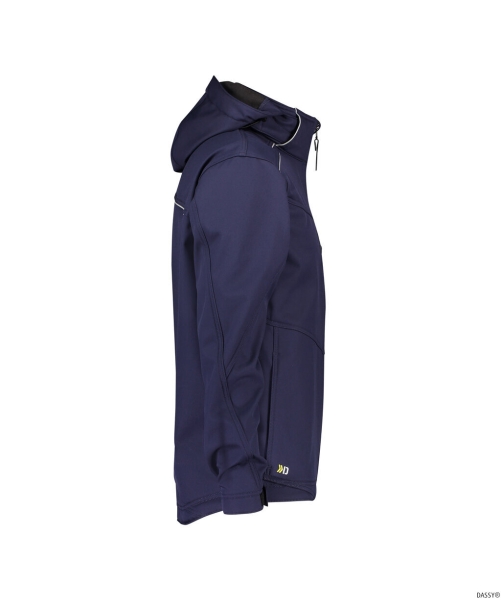 DASSY-Workwear, Softshell-Jacke TAVIRA , dunkelblau