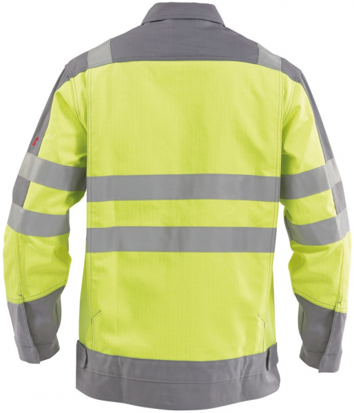 DASSY-Warnschutz, Arbeitsjacke FRANKLIN gelb/grau