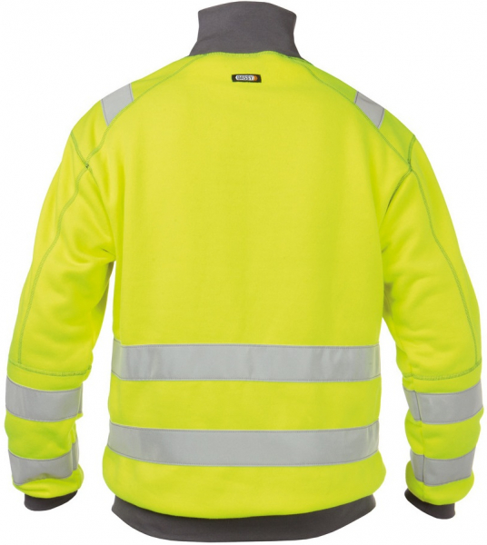 DASSY-Warnschutz, Sweater DENVER , gelb/grau