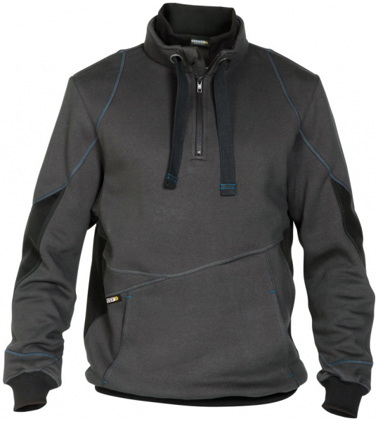 DASSY-Workwear, Sweatshirt STELLAR, grau/schwarz