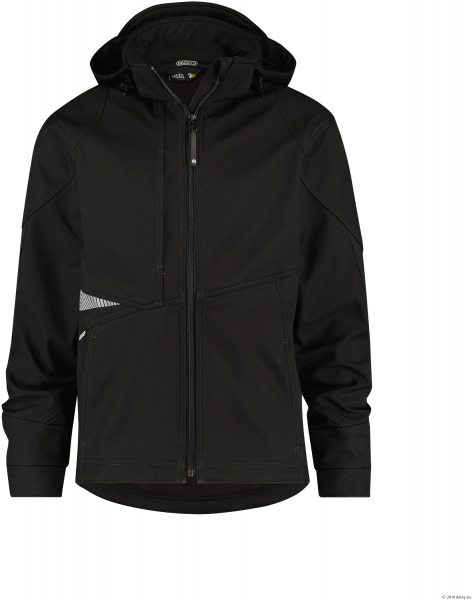 DASSY-Softshell-Jacke GRAVITY, schwarz