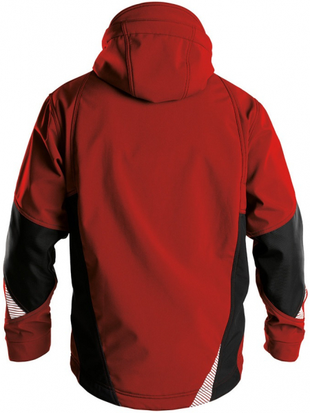 DASSY-Workwear, Softshell-Jacke GRAVITY, rot/grau