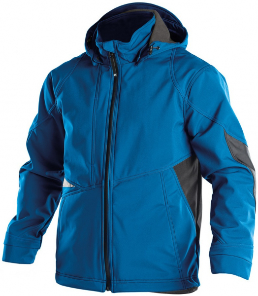 DASSY-Workwear, Softshell-Jacke GRAVITY, kornblau/grau