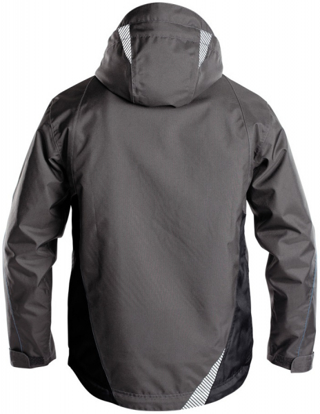 DASSY-Workwear, Regenjacke HYPER, grau/schwarz
