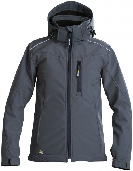 DASSY-Workwear, Softshell-Jacke Women TAVIRA , grau