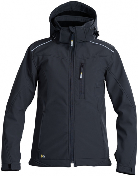 DASSY-Workwear, Softshell-Jacke Women TAVIRA , schwarz