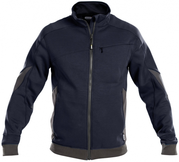 DASSY-Workwear, Sweatshirt VELOX, dunkelblau/grau