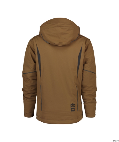 DASSY-Stretch-Winterjacke NORDIX, lehmbraun