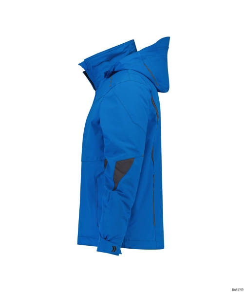 DASSY-Stretch-Winterjacke NORDIX, azurblau