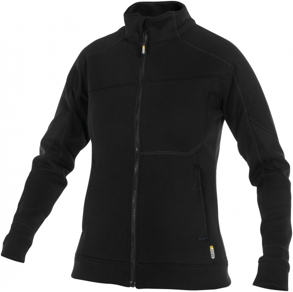 DASSY-Worker-Shirts, Damen-Sweatshirt VELOX, schwarz