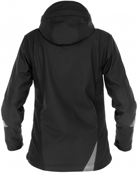 DASSY-Workwear, Damen-Softshell-Jacke GRAVITY, schwarz