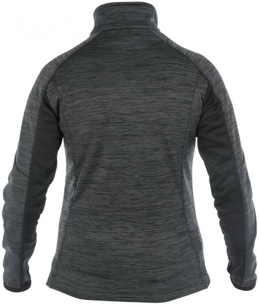 DASSY-Workwear, Damen-Fleecejacke CONVEX, grau/schwarz