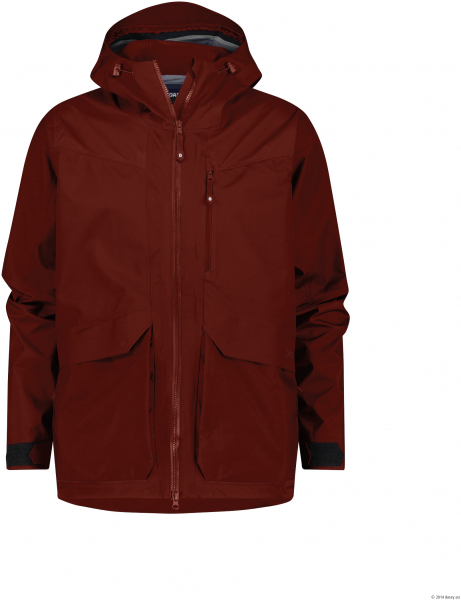 DASSY-Regenjacke VIRUNGA, 170g/m², gebranntes ziegelrot