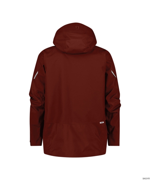 DASSY-Regenjacke VIRUNGA, 170g/m², gebranntes ziegelrot