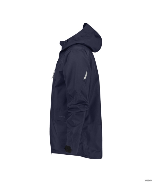 DASSY-Regenjacke VIRUNGA, 170g/m², nachtblau