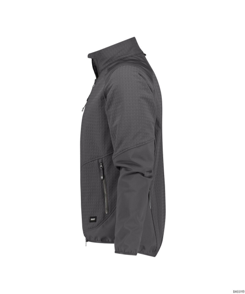 DASSY-Midlayer-Jacke SINTRA, 280g/m², anthrazitgrau