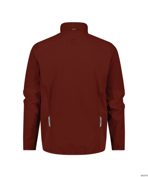 DASSY-Midlayer-Jacke SINTRA, 280g/m², gebranntes Ziegelrot
