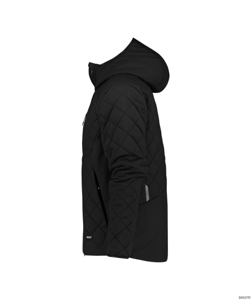 DASSY-Thermojacke TAMA, 90g/m², schwarz