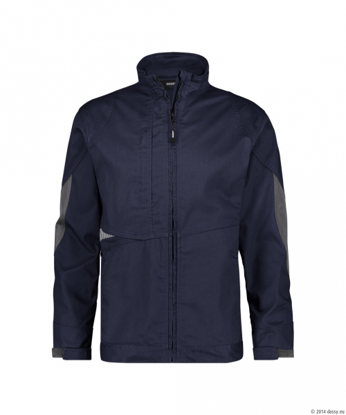 DASSY® Atom Next Arbeitsjacke, nachtblau/anthrazitgrau