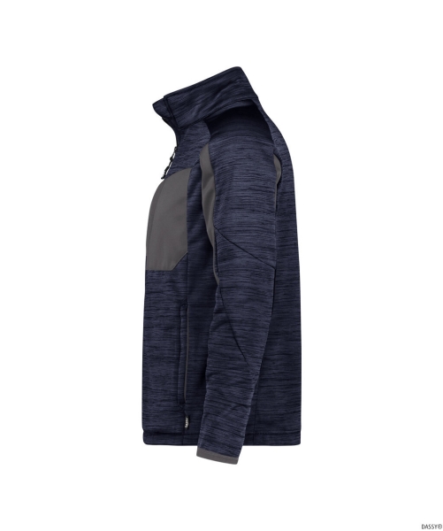 DASSY-Midlayer Jacke, CONVEX NEXT, nachtblau/anthrazitgrau