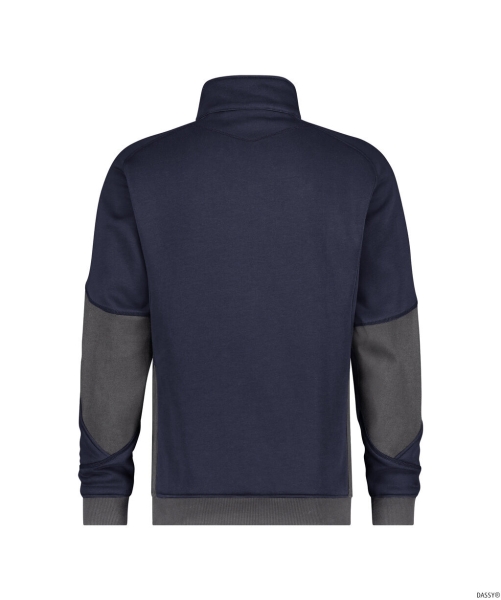 DASSY-Sweatshirt, Velox NEXT, nachtblau/anthrazitgrau