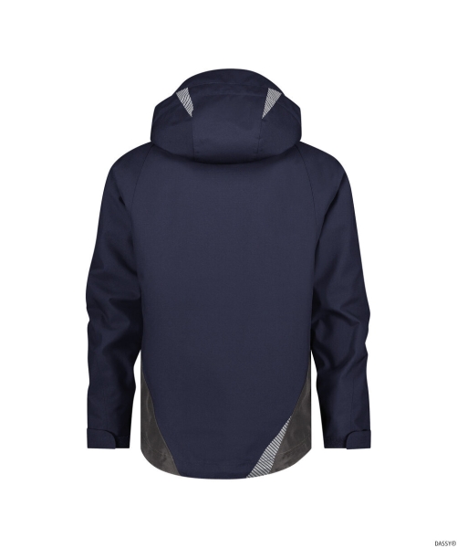 DASSY-Wasser- und winddichte Arbeitsjacke, HYPER NEXT, nachtblau/anthrazitgrau