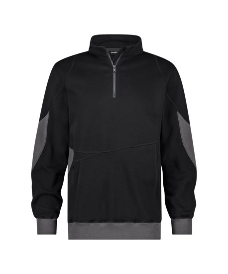 DASSY-Sweatshirt, HYRAX NEXT, schwarz/anthrazitgrau