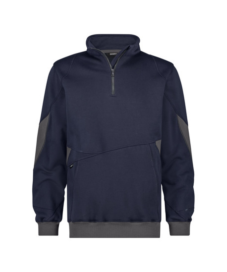 DASSY-Sweatshirt, HYRAX NEXT, nachtblau/anthrazitgrau
