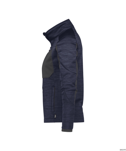 DASSY-Damen-Midlayer Jacke, CONVEX NEXT, nachtblau/anthrazitgrau