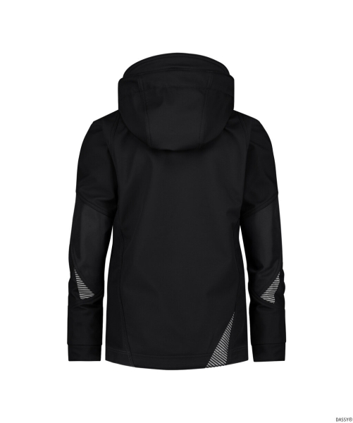 DASSY-Damen-Softshell-Jacke, GRAVITY NEXT, schwarz