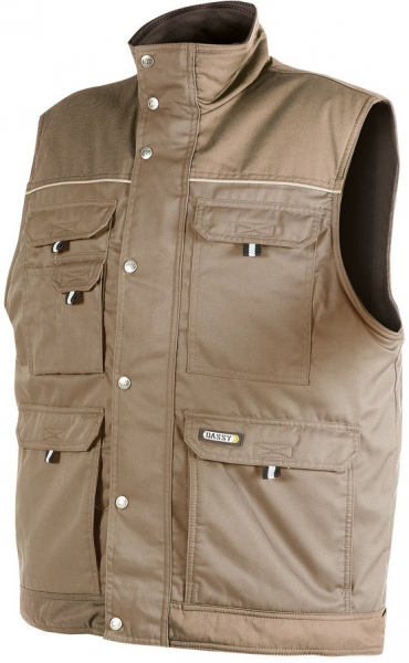 DASSY-Workwear, Winter-Weste MONS , khaki