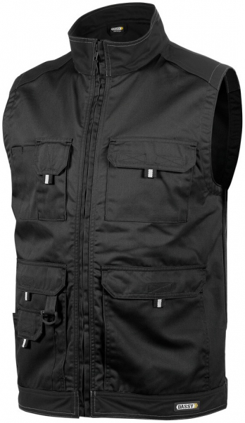 DASSY-Workwear, Sommerweste AVILA , schwarz