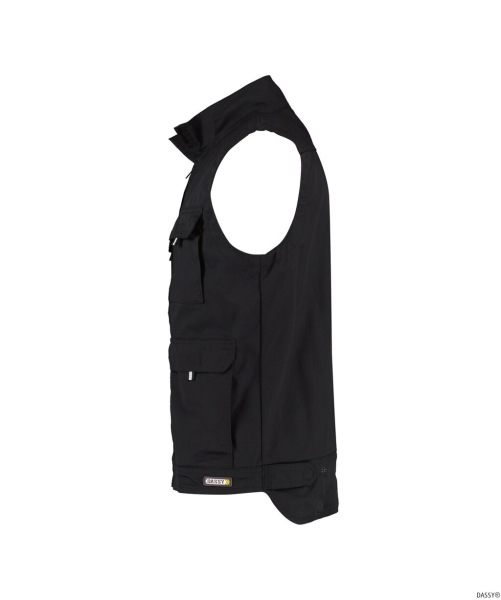 DASSY-Workwear, Sommerweste AVILA , schwarz