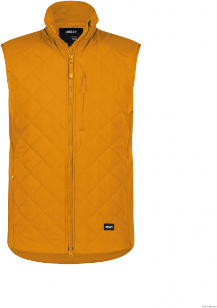 DASSY-Winterweste YALA, 90g/m², sonnenblumengelb