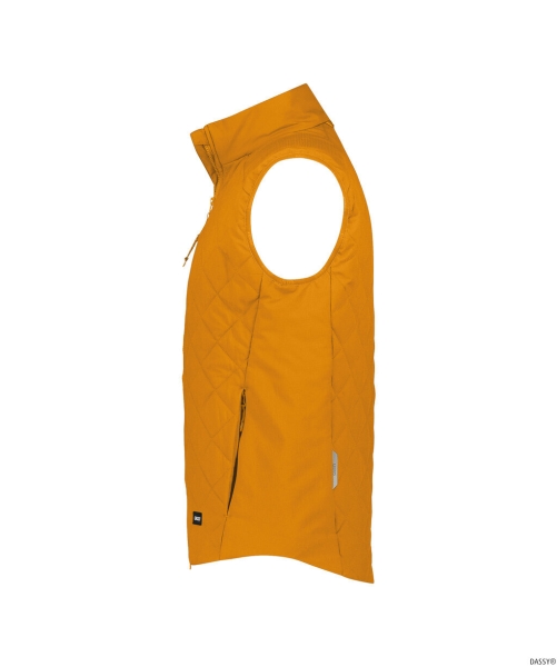 DASSY-Winterweste YALA, 90g/m², sonnenblumengelb