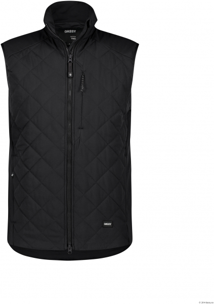 DASSY-Winterweste YALA, 90g/m², schwarz