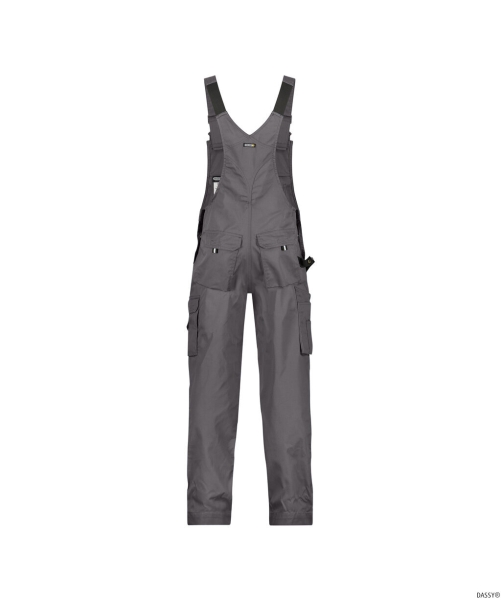 DASSY-Workwear, Latzhose VENTURA , grau