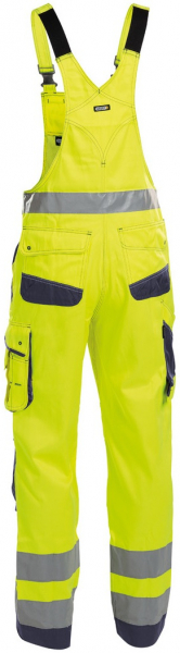 DASSY-Warnschutz, Latzhose, MALMEDY, gelb/dunkelblau